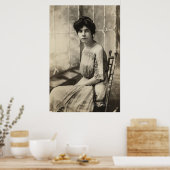 Portrait von Alice Paul Poster (Küche)