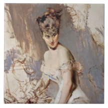 Portrait von Alice Regnault (weibliche Schönheit)