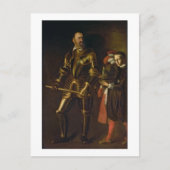 Portrait von Alof de Wignacourt, Großmeister des Postkarte (Vorderseite)