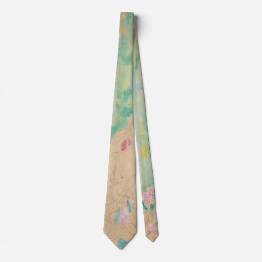 Portrait von Amalie Zuckerkandl von Gustav Klimt Krawatte (Vorderseite)