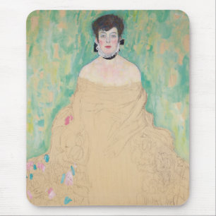 Portrait von Amalie Zuckerkandl von Gustav Klimt Mousepad