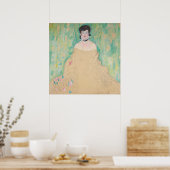Portrait von Amalie Zuckerkandl von Gustav Klimt Poster (Küche)
