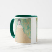 Portrait von Amalie Zuckerkandl von Gustav Klimt Tasse (Vorderseite Links)
