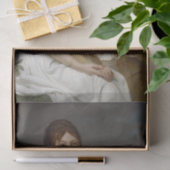 Portrait von Amelie-Justine und Charles Pontois Seidenpapier (Geschenk)