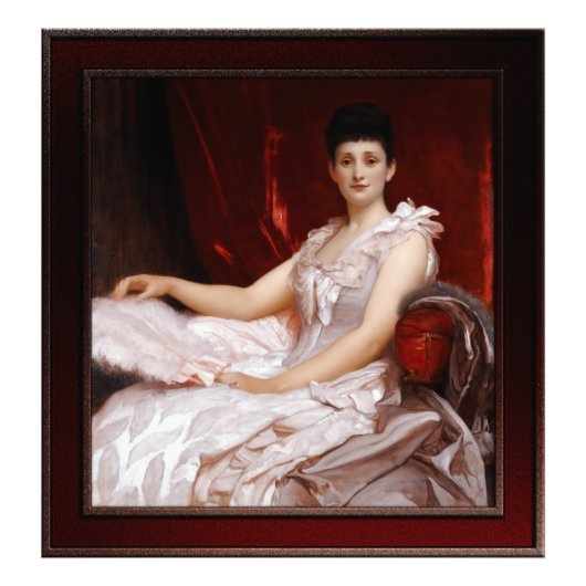 Portrait von Amy Augusta, Lady Coleridge Fotodruck (Vorne)