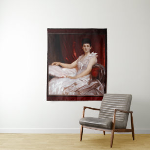 Portrait von Amy Augusta, Lady Coleridge Wandteppich