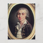 Portrait von Andre Chenier Postkarte (Vorderseite)