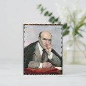 Portrait von Andre Gide 1924 Postkarte (Stehend Vorderseite)