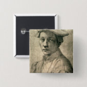 Portrait von Andrea Quaratesi, c.1532 Button (Vorne & Hinten)