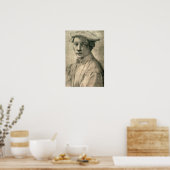 Portrait von Andrea Quaratesi, c.1532 Poster (Küche)