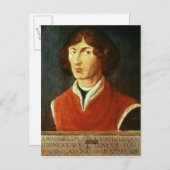 Portrait von Andreus Nikolaus Copernicus 1575 Postkarte (Vorne/Hinten)