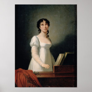 Portrait von Angelica Catalani Poster