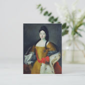 Portrait von Anna Petrovna, 1740er Postkarte (Stehend Vorderseite)