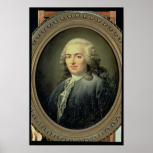 Portrait von Anne-Robert-Jacques Turgot 1726 Poster