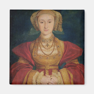 Portrait von Anne von Cleves 1539 Magnet