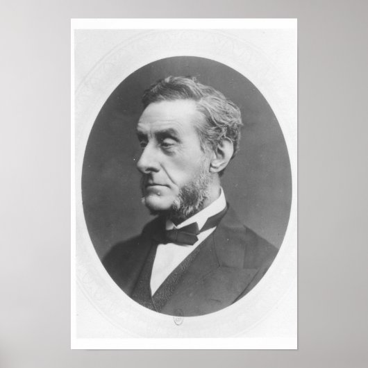 Portrait von Anthony Ashley Cooper Poster (Vorne)