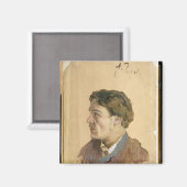 Portrait von Anton Chekhov Magnet (Vorderseite/Rückseite)