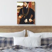 Portrait von Anton Rummel von Liechtenan Leinwanddruck (Insitu (Schlafzimmer))
