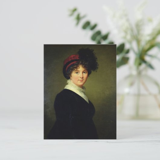 Portrait von Arabella Cope, Herzogin von Dorset Postkarte (Stehend Vorderseite)