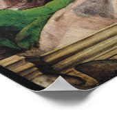 Portrait von Aristoteles, c.1475 Poster (Ecke)