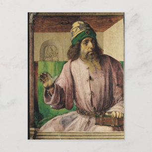 Portrait von Aristoteles, c.1475 Postkarte