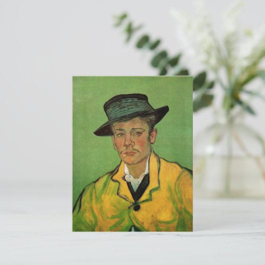 Portrait von Armand Roulin von Vincent van Gogh (Stehend Vorderseite)