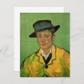 Portrait von Armand Roulin von Vincent van Gogh (Vorne/Hinten)