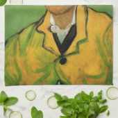 Portrait von Armand Roulin von Vincent van Gogh Geschirrtuch (Gefaltet)