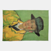 Portrait von Armand Roulin von Vincent van Gogh Geschirrtuch (Horizontal)