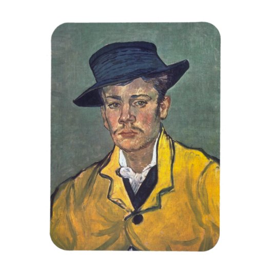 Portrait von Armand Roulin von Vincent Van Gogh Magnet (Vertikal)