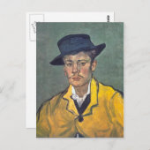 Portrait von Armand Roulin von Vincent Van Gogh Postkarte (Vorne/Hinten)