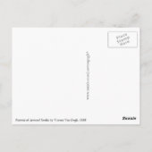 Portrait von Armand Roulin von Vincent Van Gogh Postkarte (Rückseite)