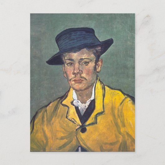 Portrait von Armand Roulin von Vincent Van Gogh Postkarte (Vorderseite)