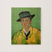 Portrait von Armand Roulin von Vincent van Gogh Puzzle (Vertikal)