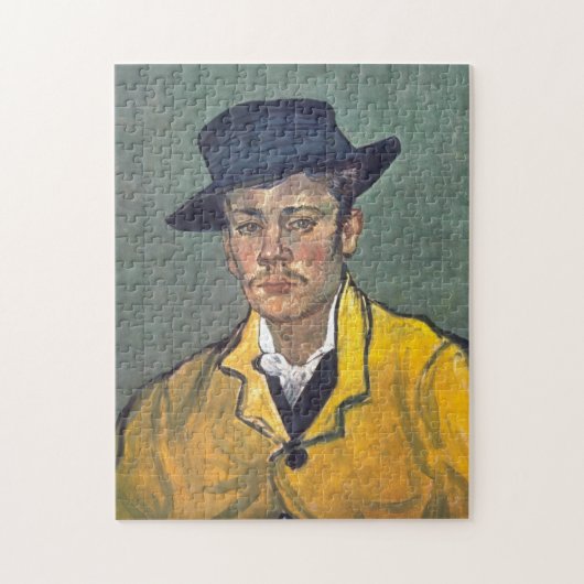 Portrait von Armand Roulin von Vincent Van Gogh Puzzle (Vertikal)
