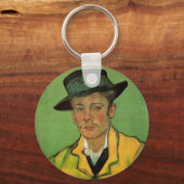 Portrait von Armand Roulin von Vincent van Gogh Schlüsselanhänger (Vorderseite)