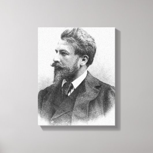 Portrait von Arthur Schnitzler Leinwanddruck (Vorderseite)
