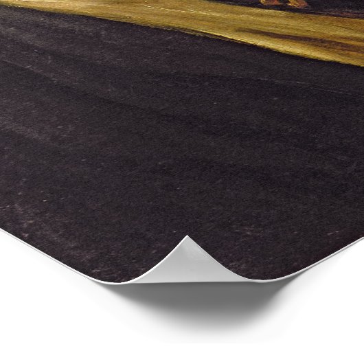 Portrait von Arthur Wellesley Poster (Ecke)