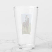 Portrait von Attilio Triboletti (Cavalry Soldier) Glas (Rückseite)