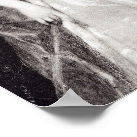 Portrait von Augusta Ada Byron Poster (Ecke)