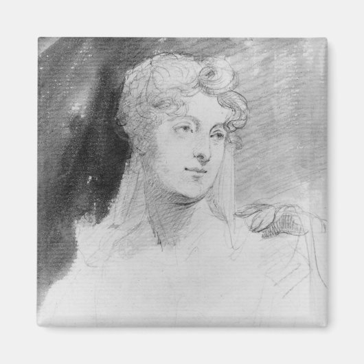Portrait von Augusta Leigh Magnet (Vorne)