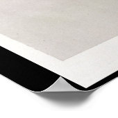 Portrait von Auguste Comte , französischer Philoso Poster (Ecke)