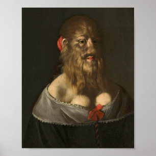 Portrait von Barbara Van Beck Kuriositäten und Odd Poster