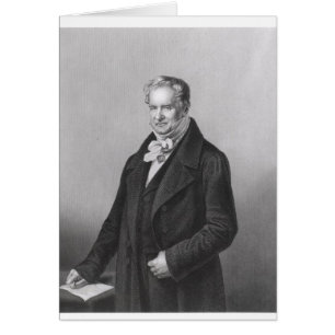 Portrait von Baron Alexander von Humboldt