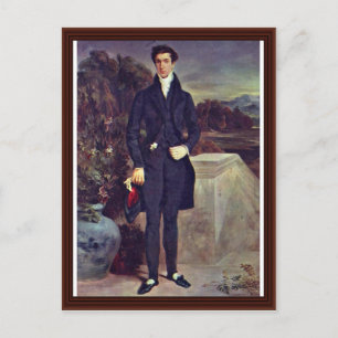 Portrait von Baron Schwiter Postkarte