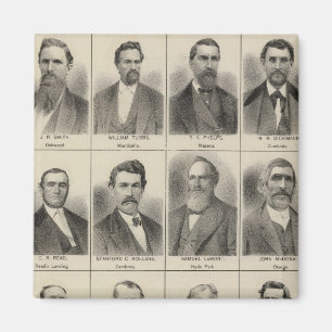 Portrait von Bauer Frank Meachum, Minnesota Magnet