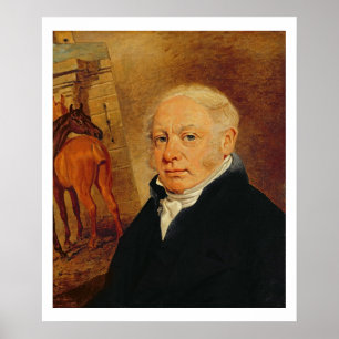 Portrait von Ben Marshall (1767-1835) (Öl auf Canv Poster
