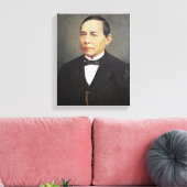 Portrait von Benito Juarez , 1948 Leinwanddruck (Insitu (Wohnzimmer))