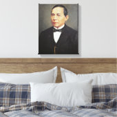 Portrait von Benito Juarez , 1948 Leinwanddruck (Insitu (Schlafzimmer))