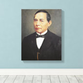 Portrait von Benito Juarez , 1948 Leinwanddruck (Insitu (Holzboden))